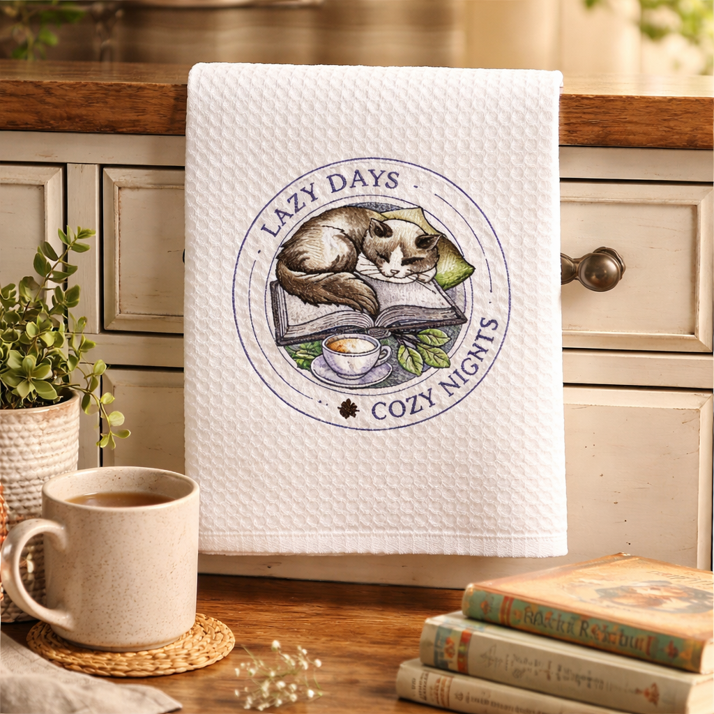 Lazy Days, Cozy Nights Towel