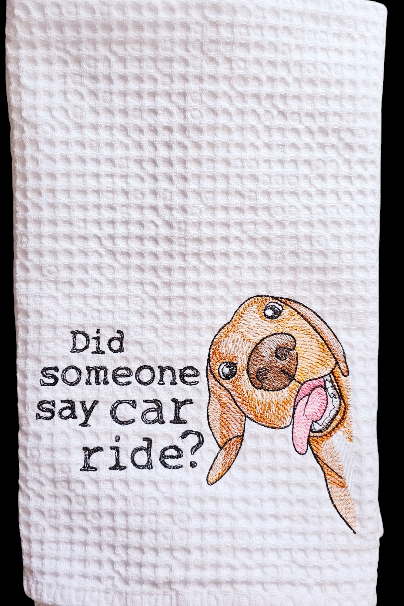 Did Someone Say Car Ride Towel
