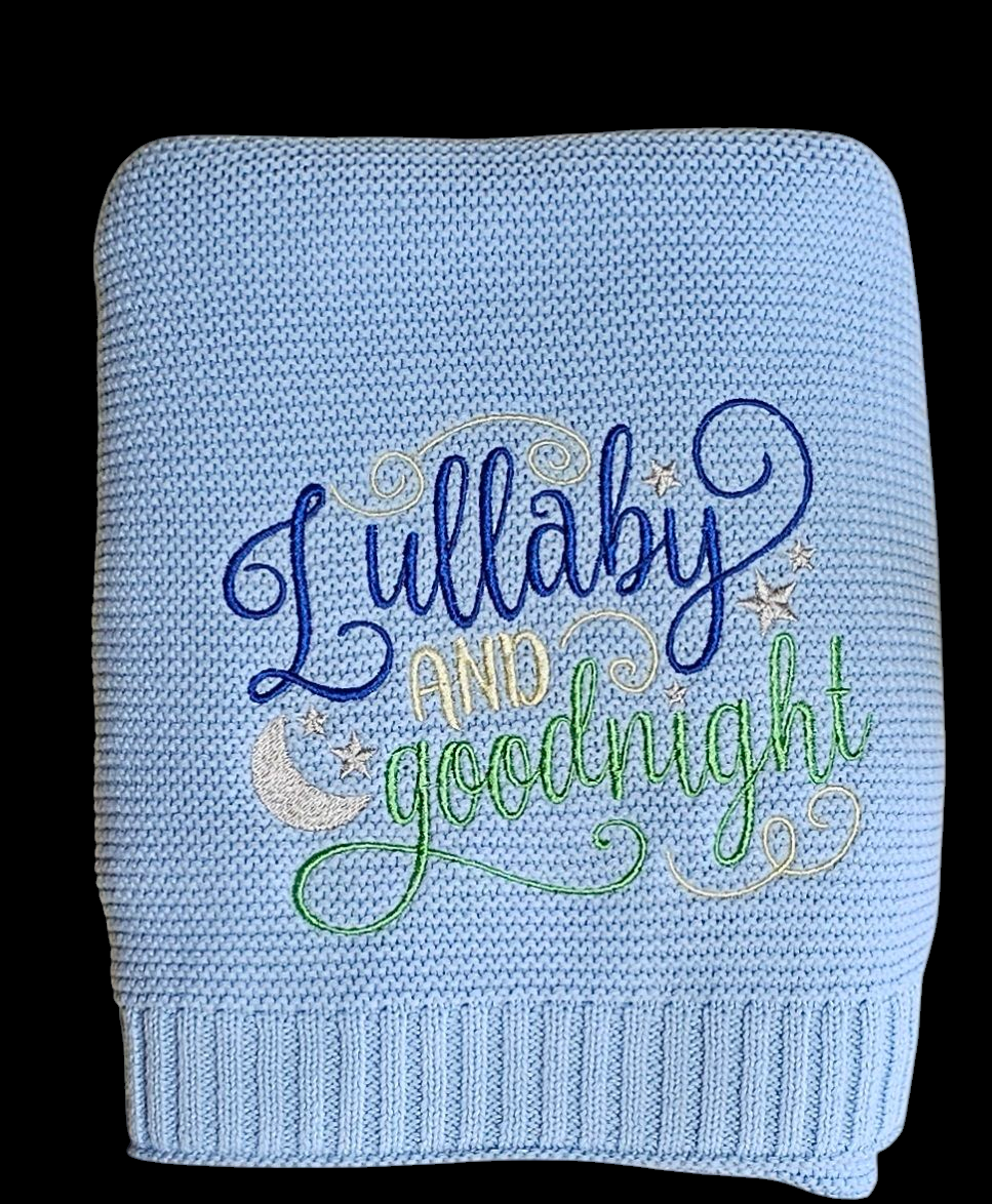 Lullaby and Goodnight Baby Blanket