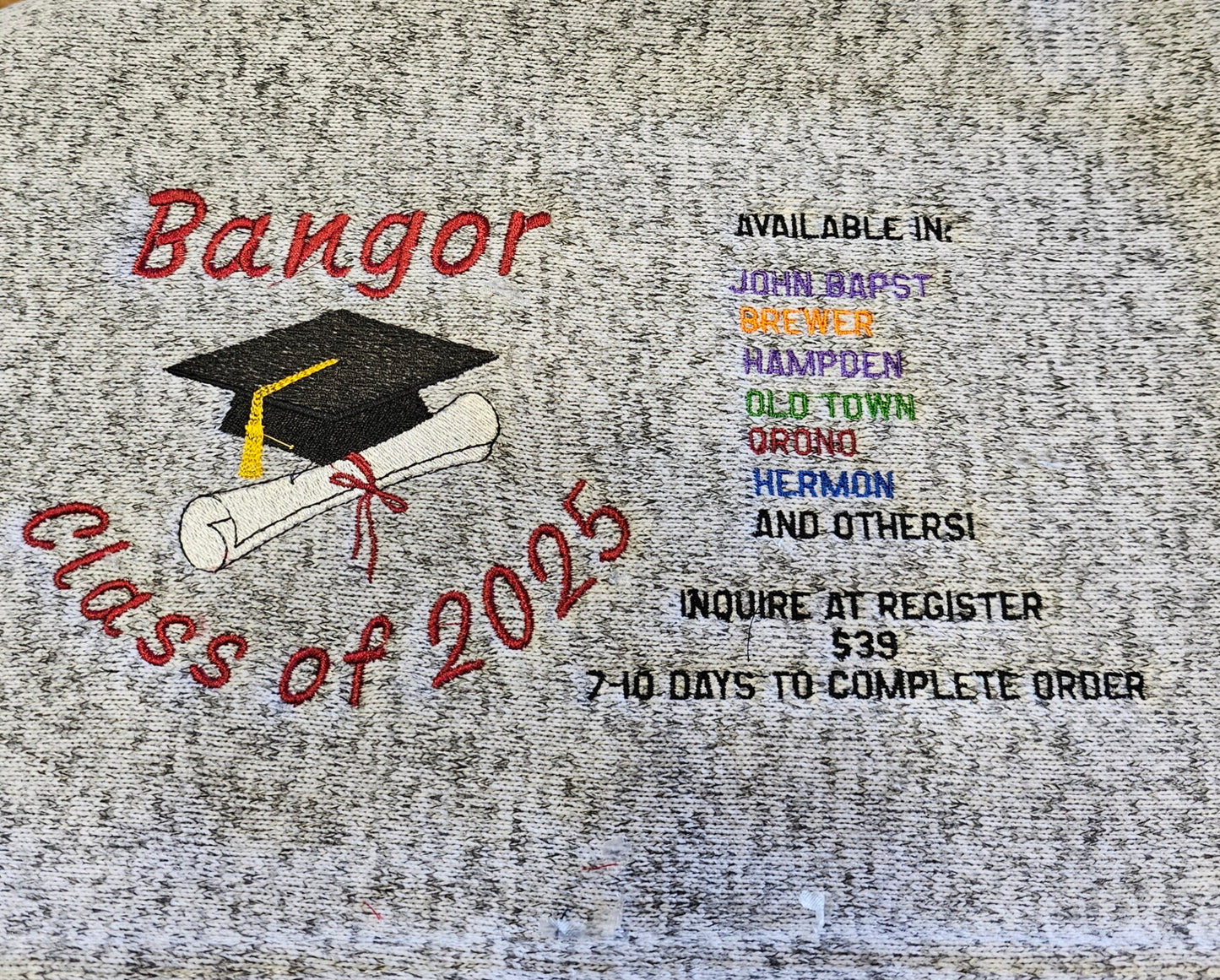 2025 Graduation Blanket