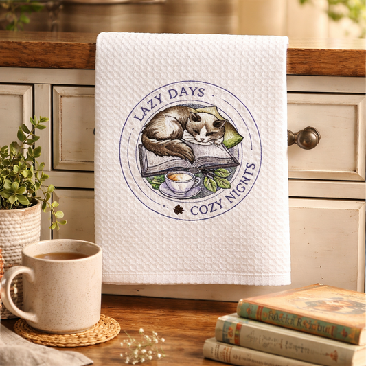 Lazy Days, Cozy Nights Towel