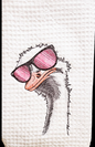 Cool Dude Ostrich Towel