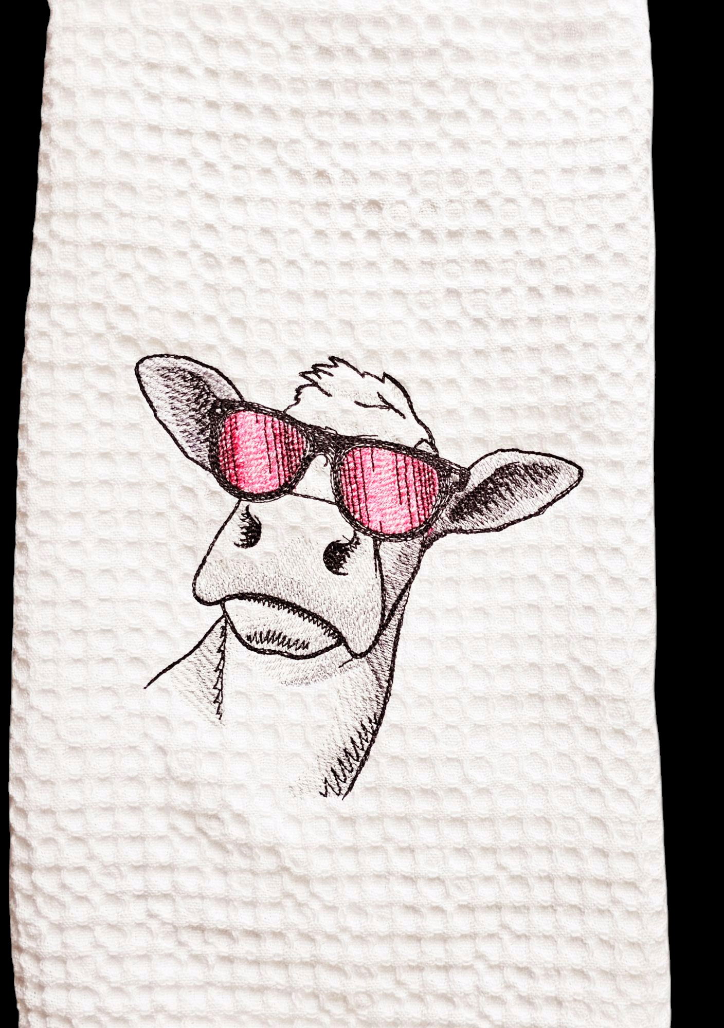 Cool Dude Cow Towel