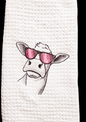 Cool Dude Cow Towel
