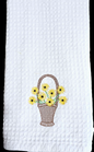 Basket of Daisies Towel