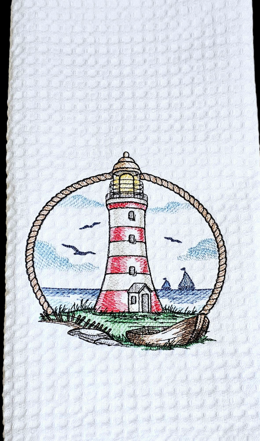 Lighthouse Towel