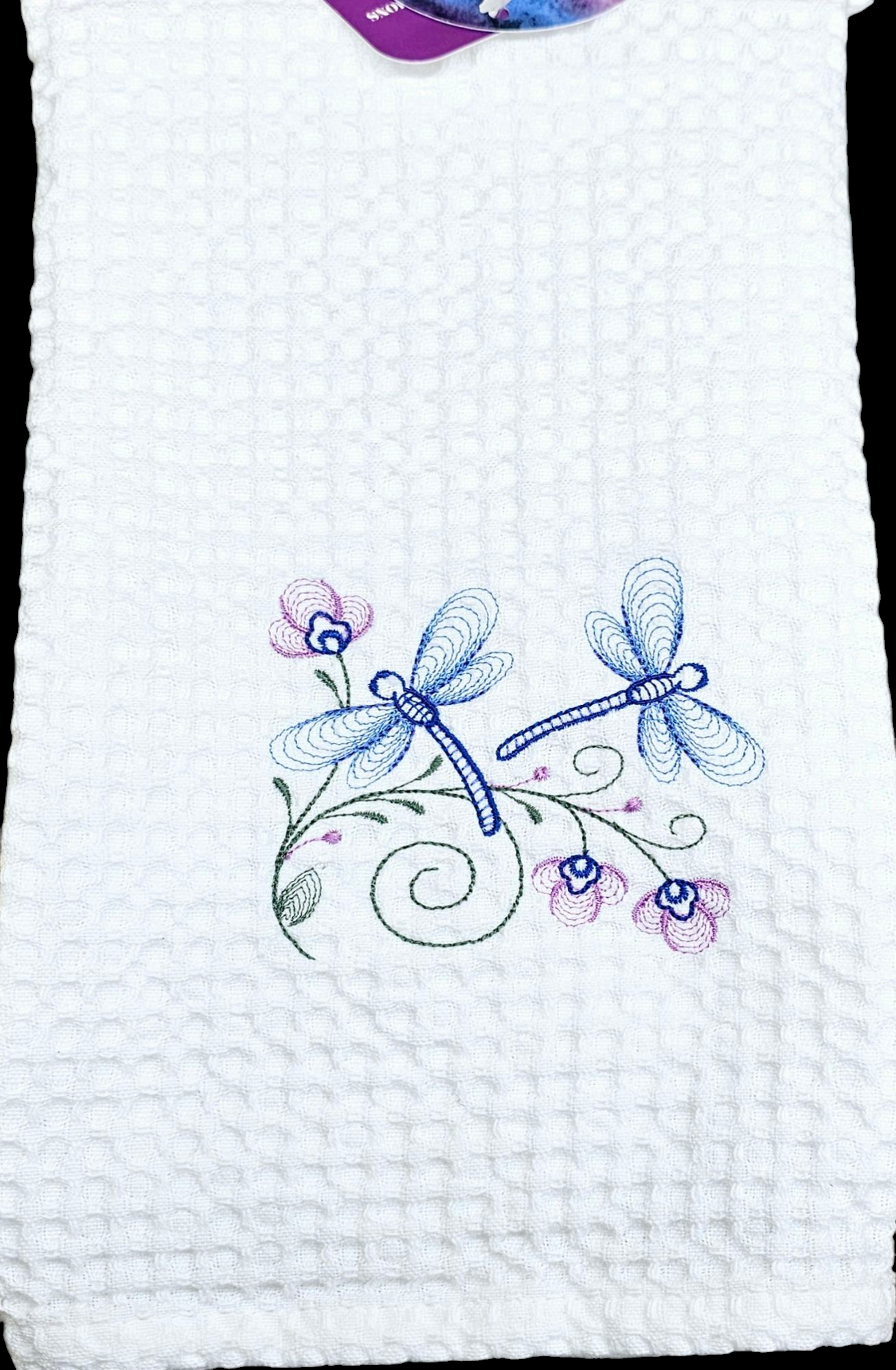 Blue Dragonflies Towel