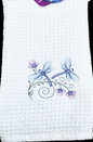 Blue Dragonflies Towel