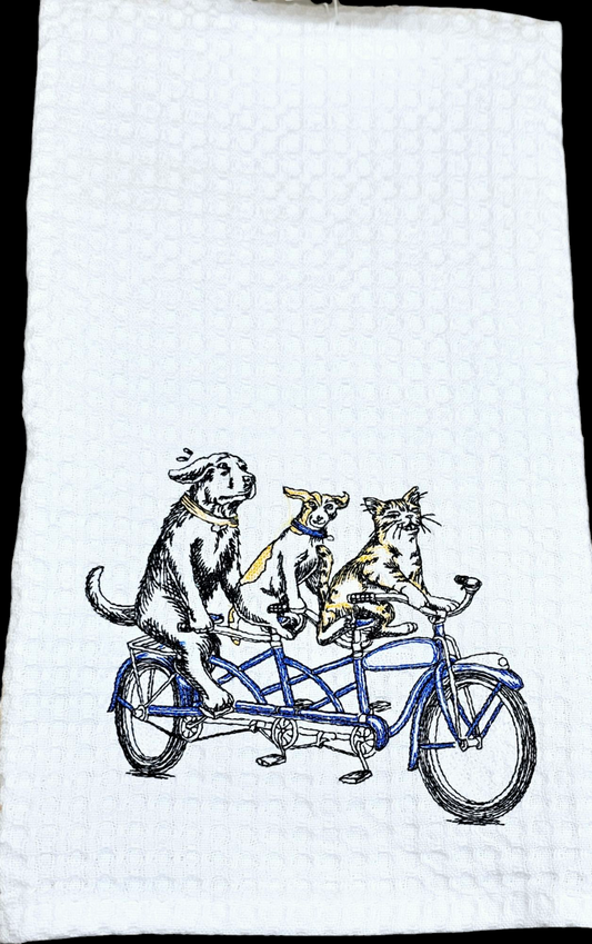 Cycling Pet Trio Towel