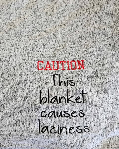 Causes Laziness Blanket