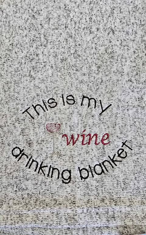 Wine Drinking Blanket