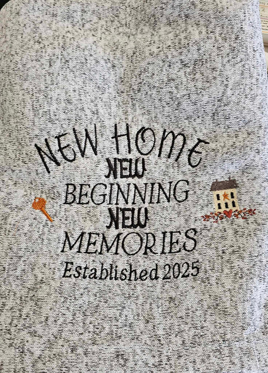 New Home Blanket