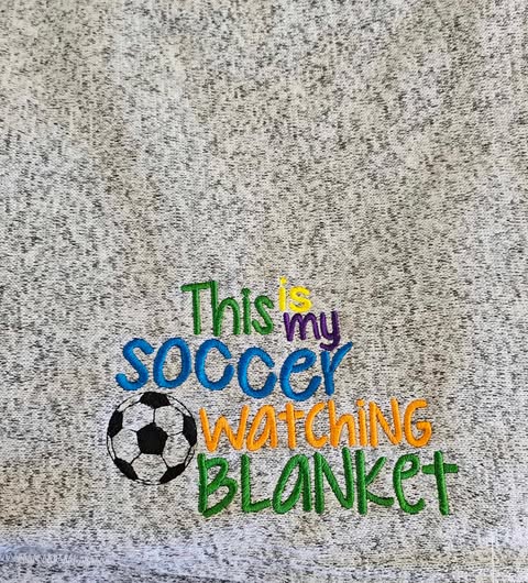 Soccer Watching Blanket