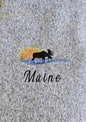 Maine Moose Blanket