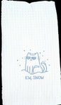 Ew, Snow Kitchen Towel