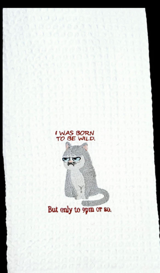 Born to be Wild Kitchen Towel