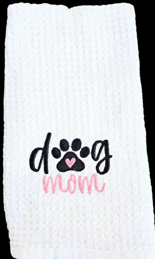 Dog Mom Kitchen Towel