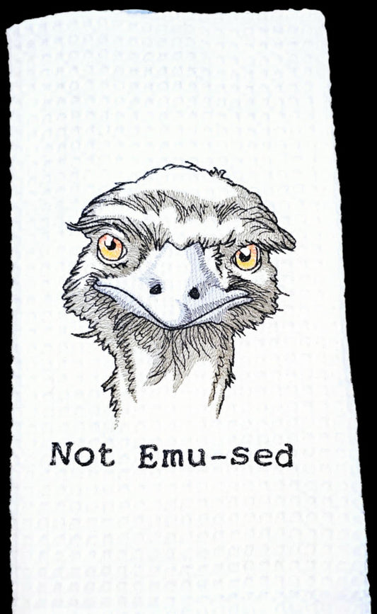 Not Emu-sed Kitchen Towel