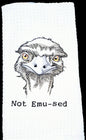 Not Emu-sed Kitchen Towel