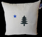 Maine Flag Pillow